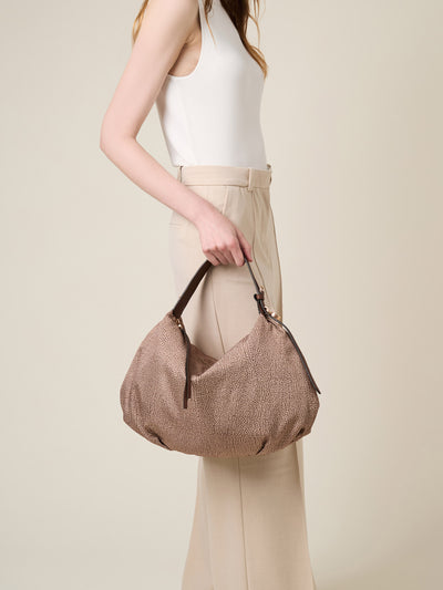 PRIVE HOBO BAG MEDIUM - Borbonese