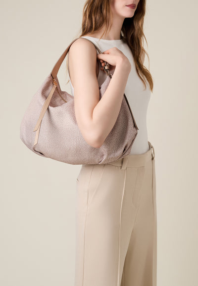 PRIVE HOBO BAG MEDIUM - PRIVE - Borbonese