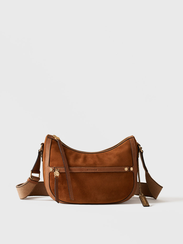 Borsa a tracolla in pelle - LUNA BORSA SMALL - Borbonese