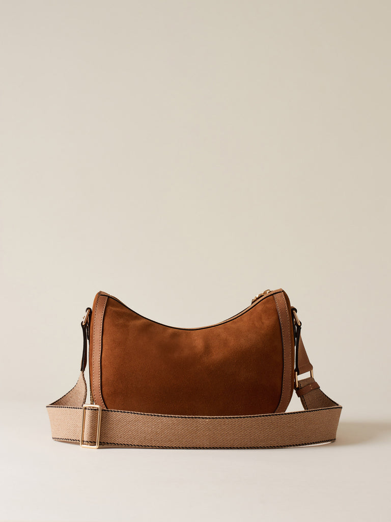 Leather shoulder bag - LUNA BAG SMALL - Borbonese