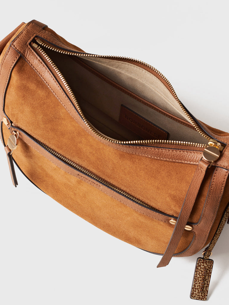 Borsa a tracolla in Pelle - LUNA BORSA SMALL - Borbonese