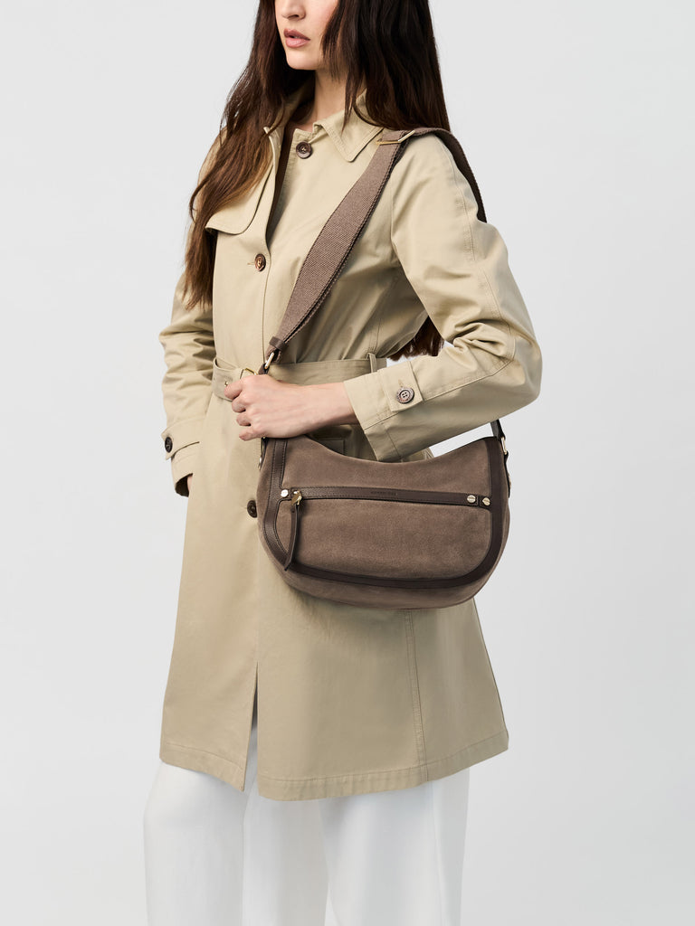 Borsa a tracolla in pelle - LUNA BAG SMALL - Borbonese