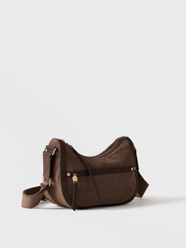 Borsa a tracolla in pelle - LUNA BAG SMALL - Borbonese