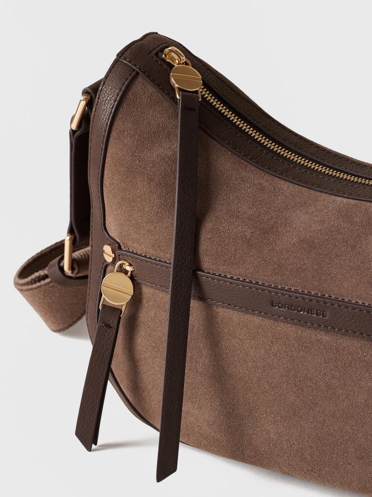 Borsa a tracolla in pelle - LUNA BAG SMALL - Borbonese