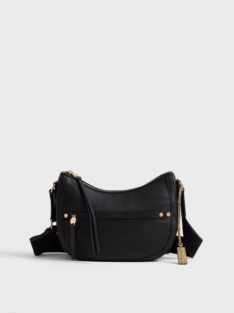 Leather shoulder bag - LUNA BAG SMALL - Borbonese