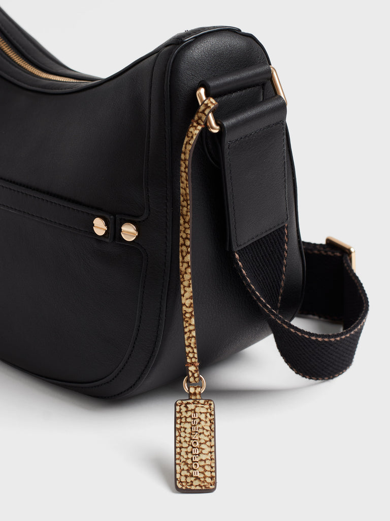 Leather shoulder bag - LUNA BAG SMALL - Borbonese