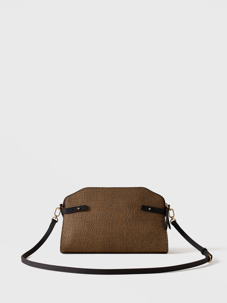 Borsa a tracolla di Tela rivestita Op - GEMINI CAMERA CASE MEDIUM - Borbonese