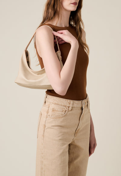 FLIGHT HOBO BAG SMALL - Hobo Bags - Borbonese