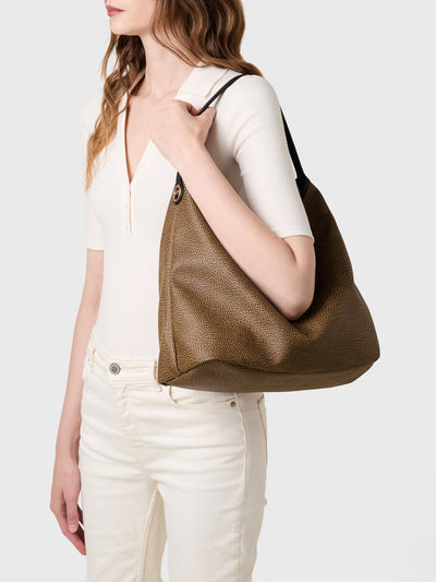 FLIGHT HOBO BAG MEDIUM - Esclusione Gift Wrap - Borbonese