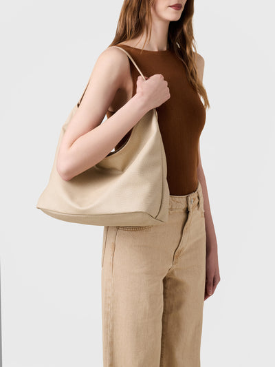 FLIGHT BORSA HOBO MEDIUM - Esclusione Gift Wrap - Borbonese