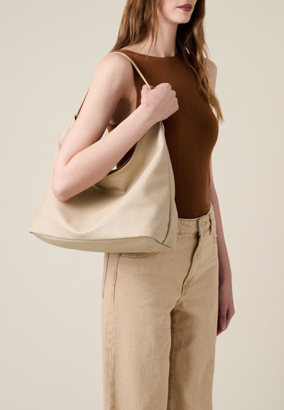 FLIGHT HOBO BAG MEDIUM - Hobo Bags - Borbonese