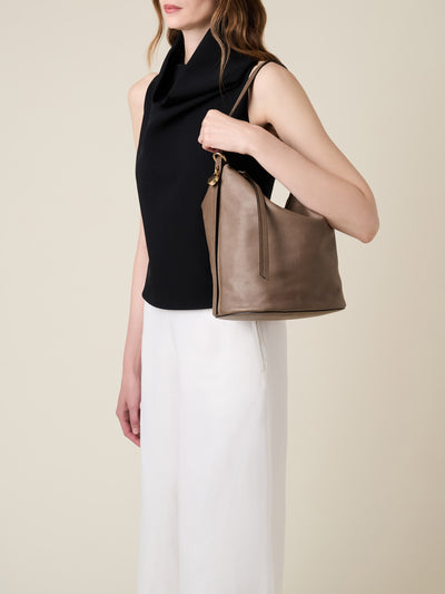 PRIVE BUCKET BAG MEDIUM - PRIVE - Borbonese