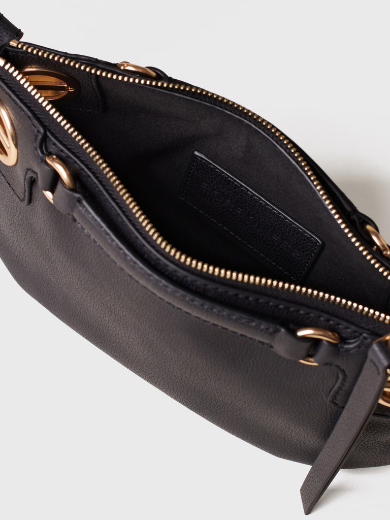 Borsa a spalla in pelle - LONDON BORSA MINI - Borbonese