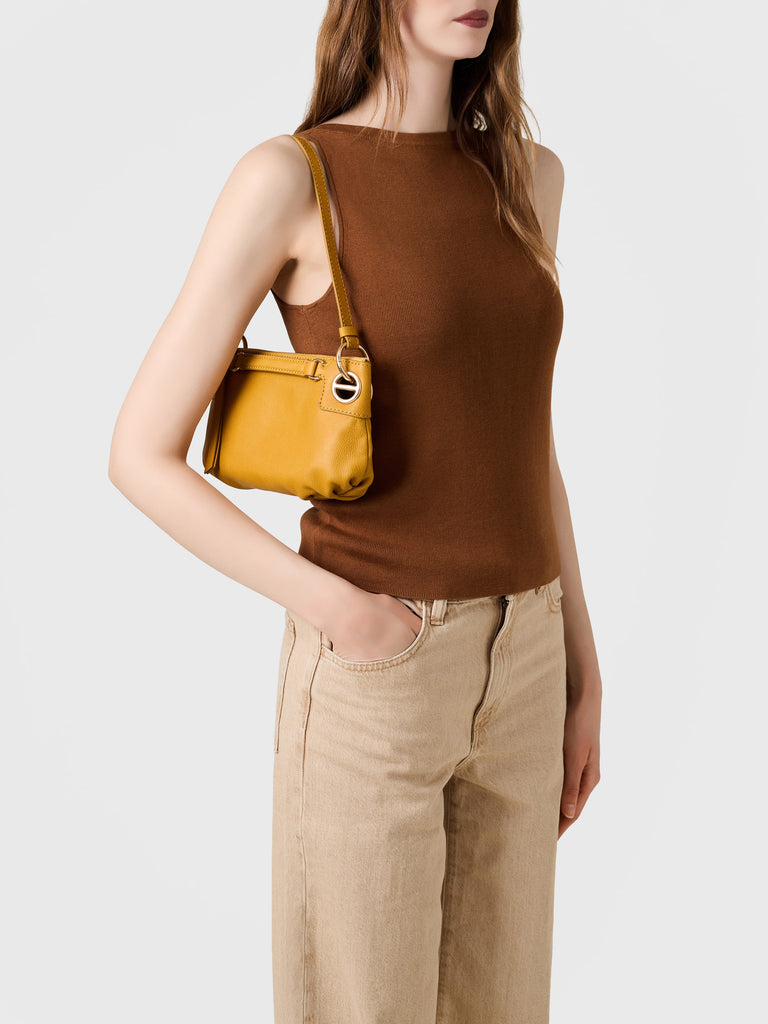 Borsa a spalla in Pelle - LONDON BORSA MINI - Borbonese