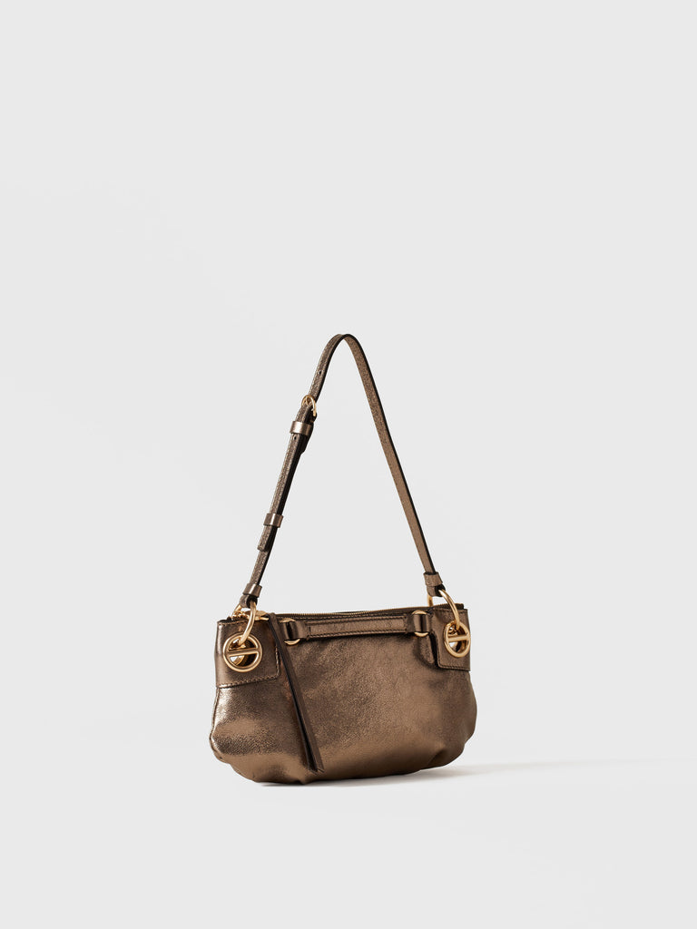 Borsa a spalla in Pelle - LONDON BORSA MINI - Borbonese