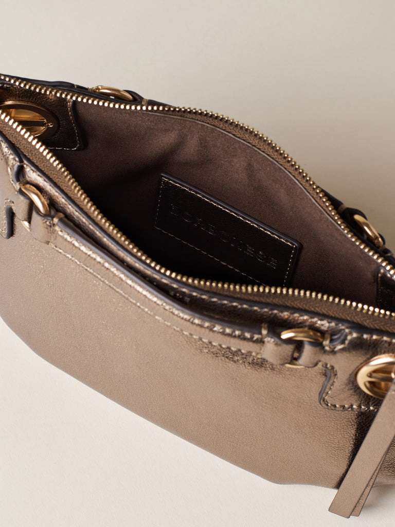 Borsa a spalla in Pelle - LONDON BORSA MINI - Borbonese