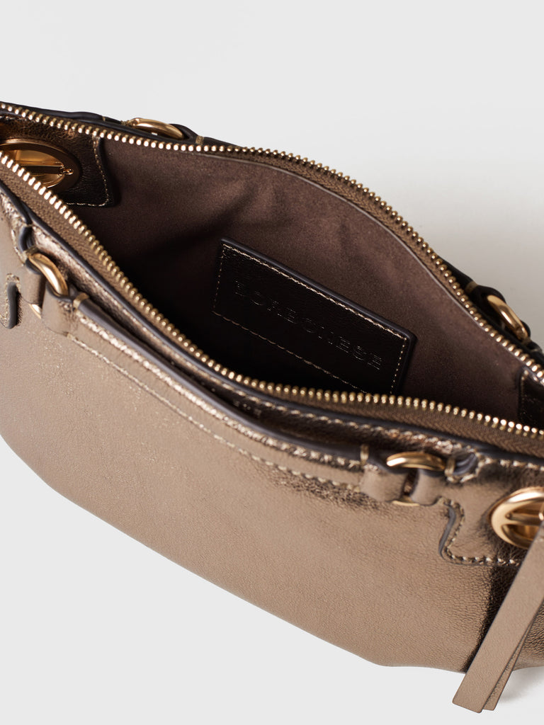 Borsa a spalla in Pelle - LONDON BORSA MINI - Borbonese