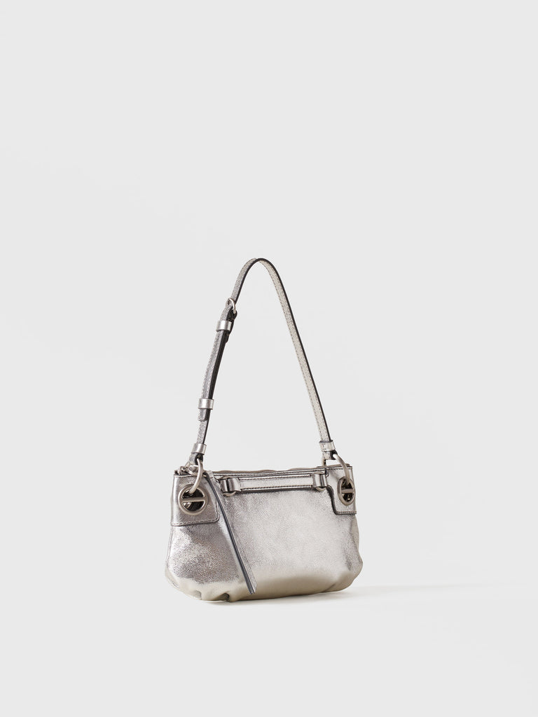 Leather Shoulder bag - LONDON Mini Bag - Borbonese