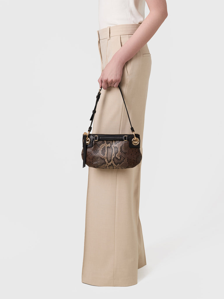 Borsa a spalla in Pelle - LONDON BORSA MINI - Borbonese