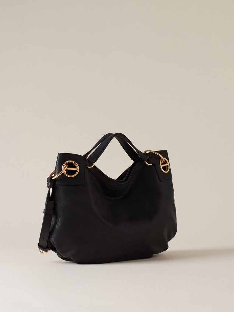 Borsa a mano in Pelle - LONDON BORSA HOBO  MEDIUM - Borbonese