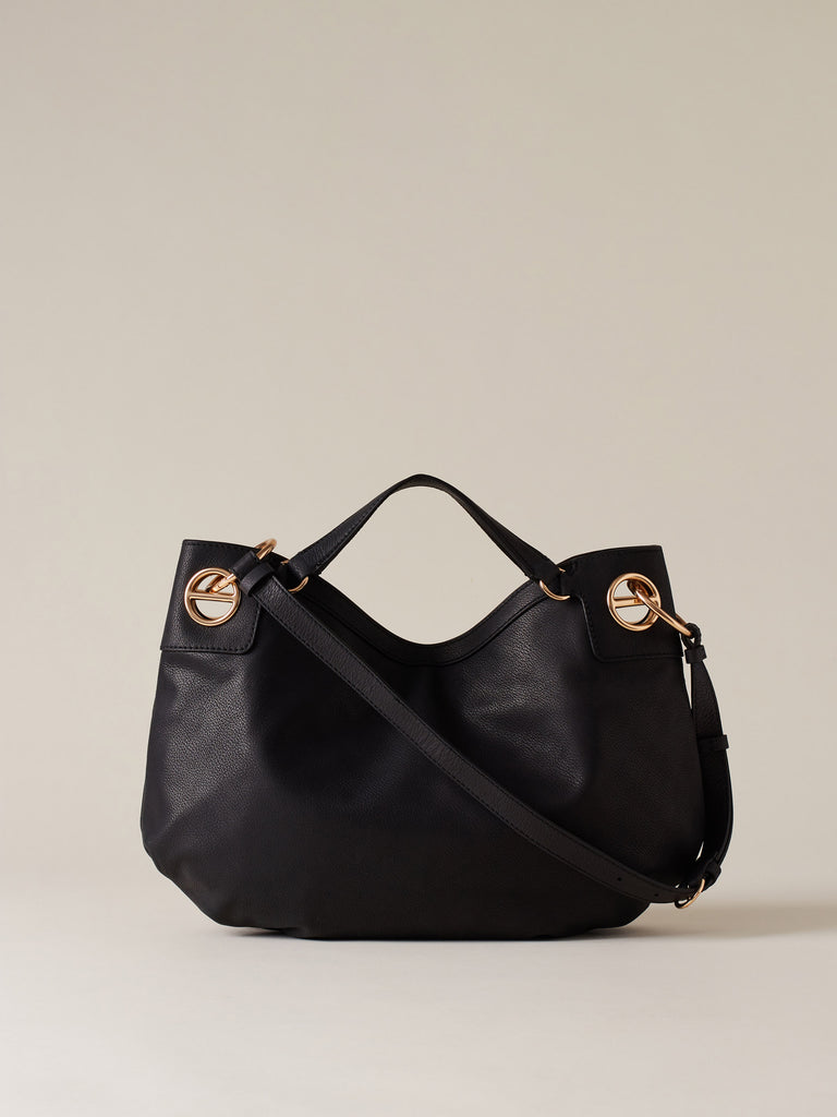 Borsa a mano in Pelle - LONDON BORSA HOBO  MEDIUM - Borbonese