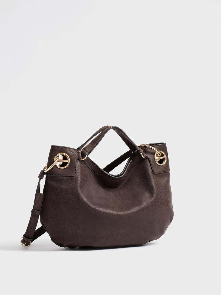 Borsa a mano in pelle - LONDON BORSA HOBO MEDIUM  - Borbonese