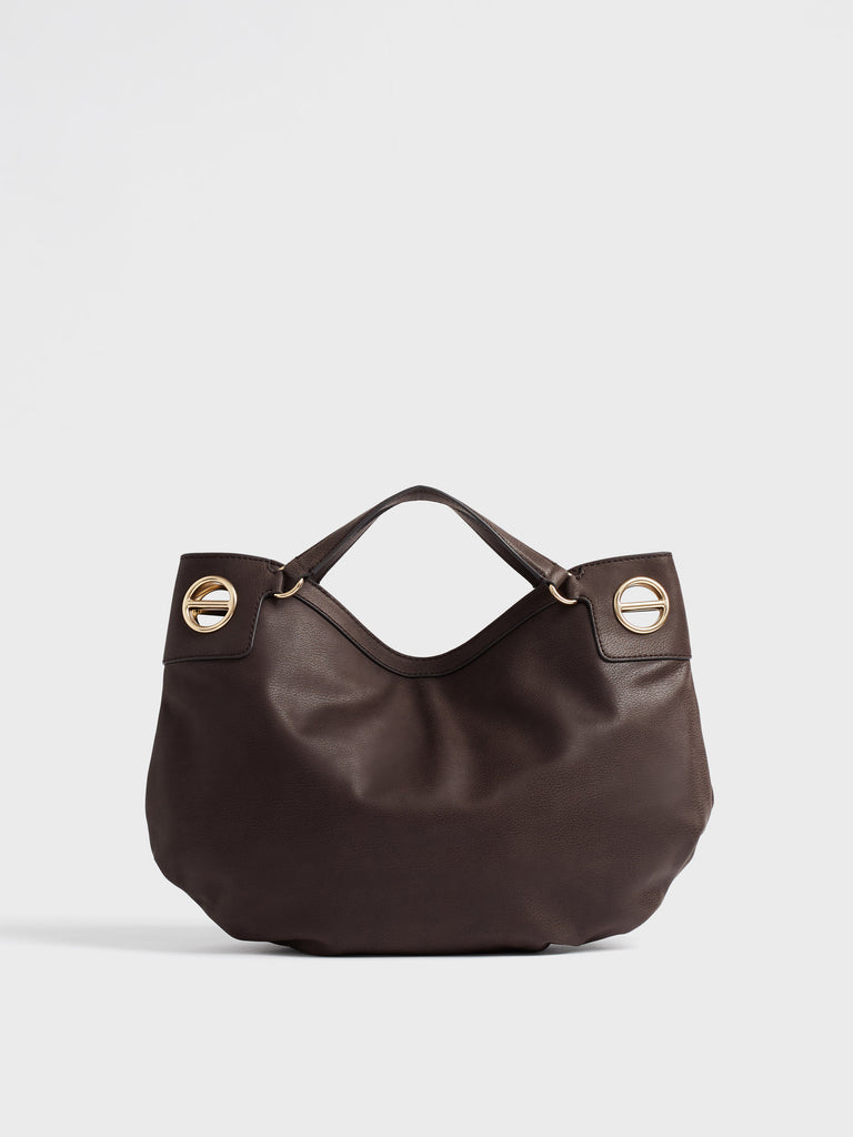 Borsa a mano in pelle - LONDON BORSA HOBO MEDIUM  - Borbonese