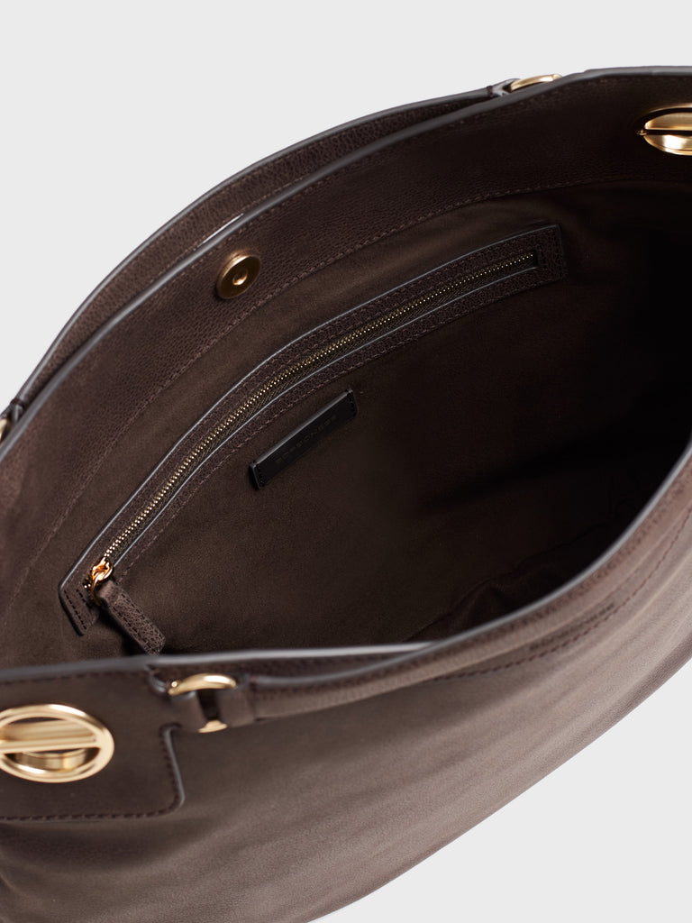 Borsa a mano in pelle - LONDON BORSA HOBO MEDIUM  - Borbonese