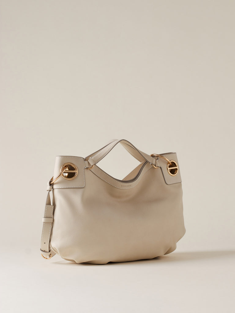 Borsa a mano in Pelle - LONDON BORSA HOBO  MEDIUM - Borbonese