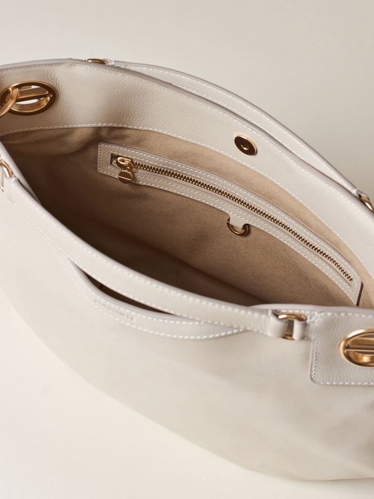 Borsa a mano in Pelle - LONDON BORSA HOBO  MEDIUM - Borbonese