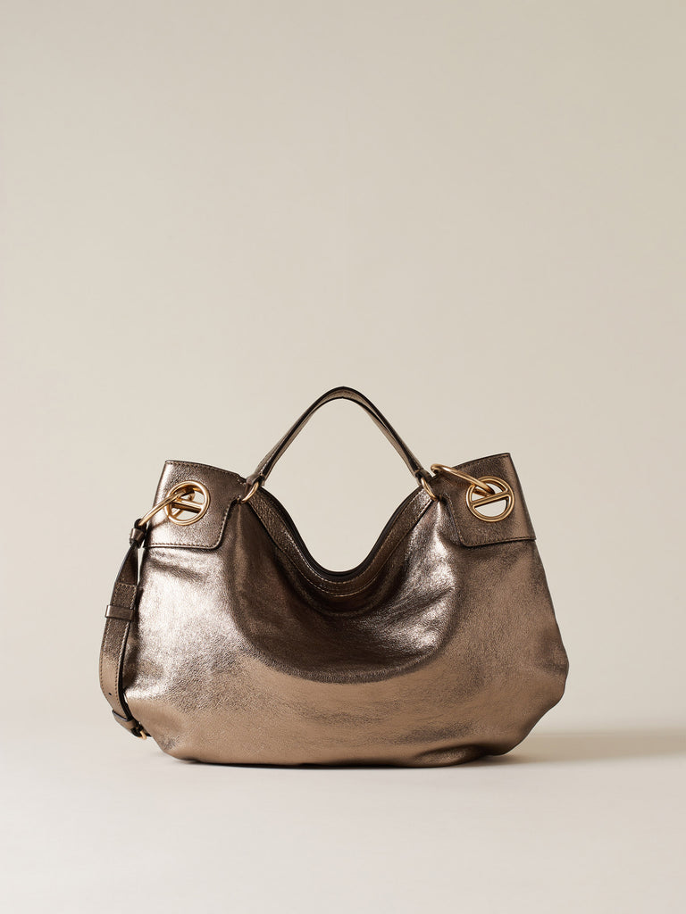 Borsa  a mano in Pelle - LONDON BORSA HOBO MEDIUM - Borbonese