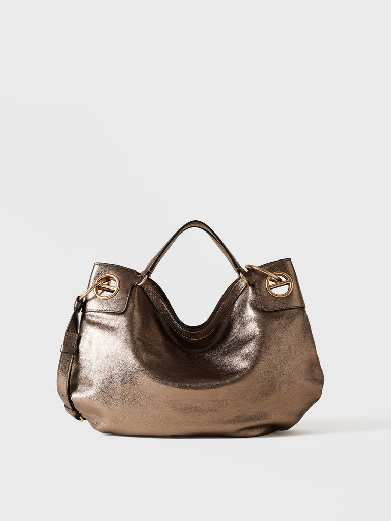 Borsa  a mano in Pelle - LONDON BORSA HOBO MEDIUM - Borbonese