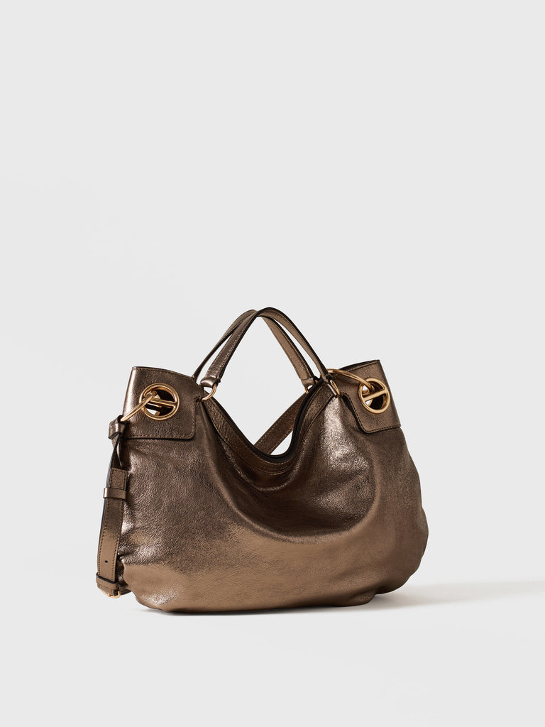 Borsa  a mano in Pelle - LONDON BORSA HOBO MEDIUM - Borbonese