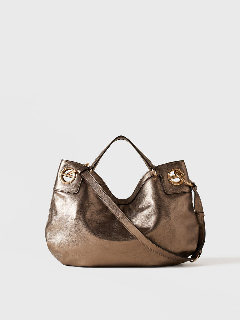 Borsa  a mano in Pelle - LONDON BORSA HOBO MEDIUM - Borbonese