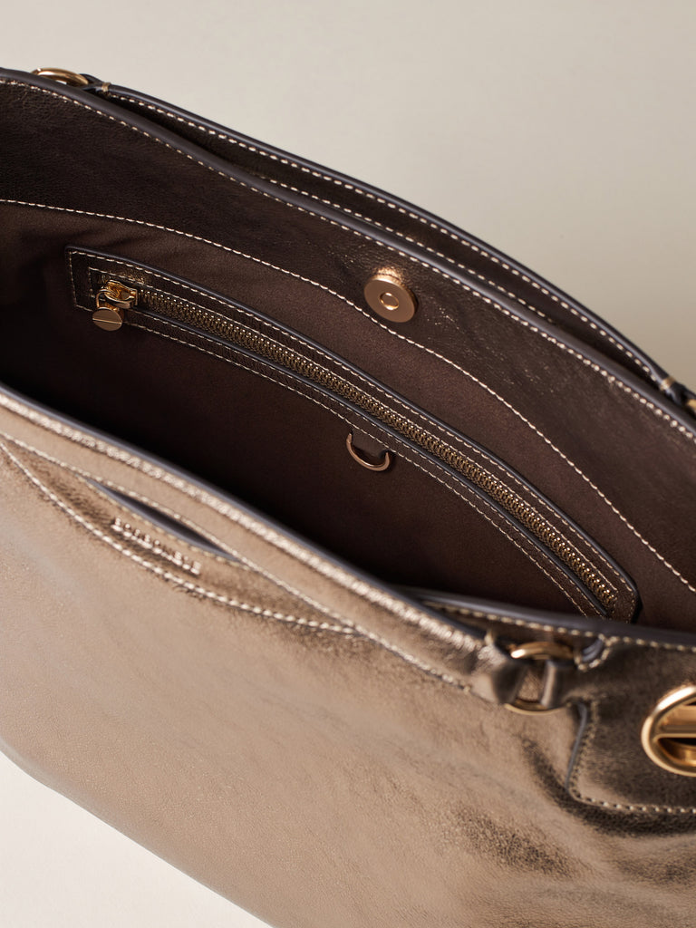 Borsa  a mano in Pelle - LONDON BORSA HOBO MEDIUM - Borbonese