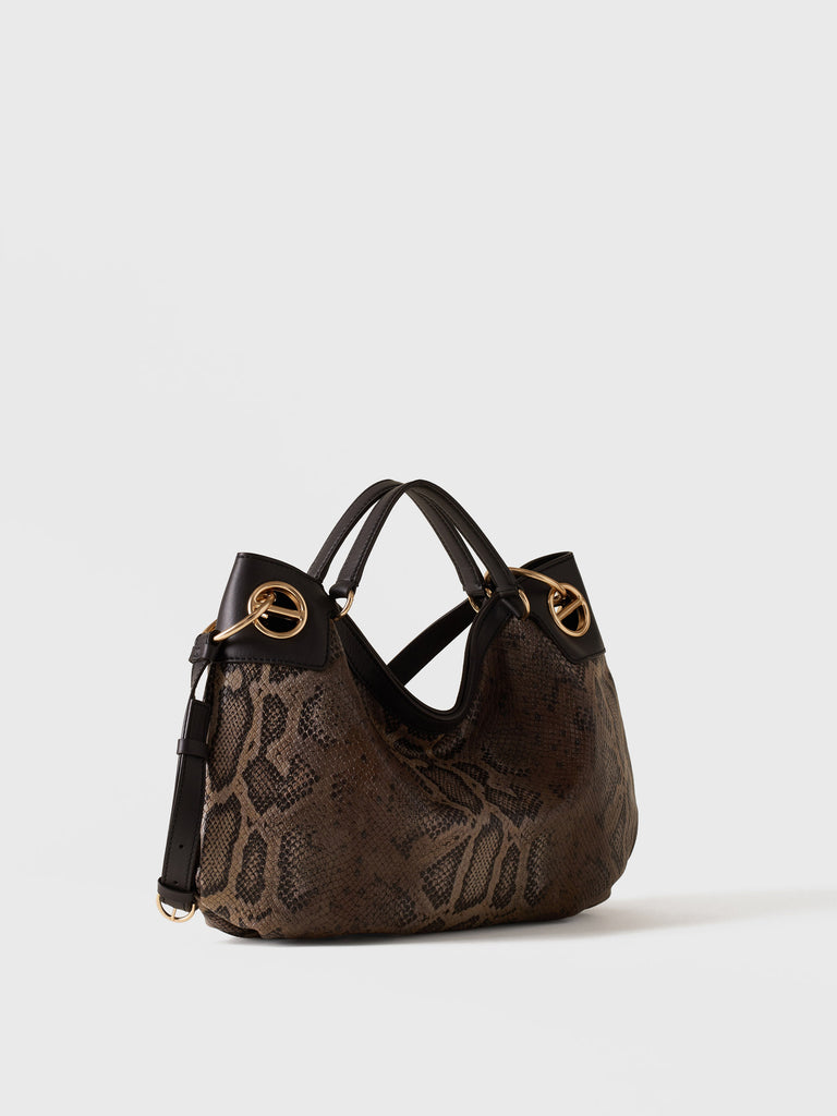 Borsa a mano in Pelle - LONDON BORSA HOBO MEDIUM - Borbonese
