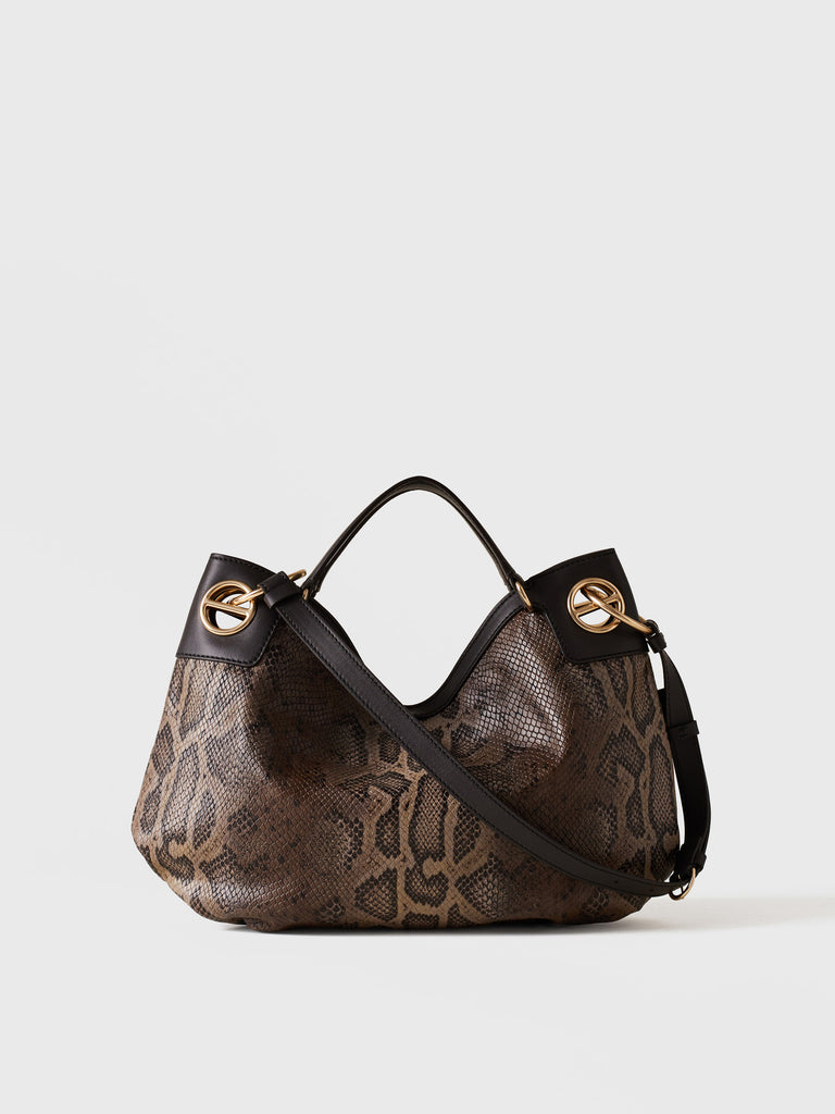 Borsa a mano in Pelle - LONDON BORSA HOBO MEDIUM - Borbonese