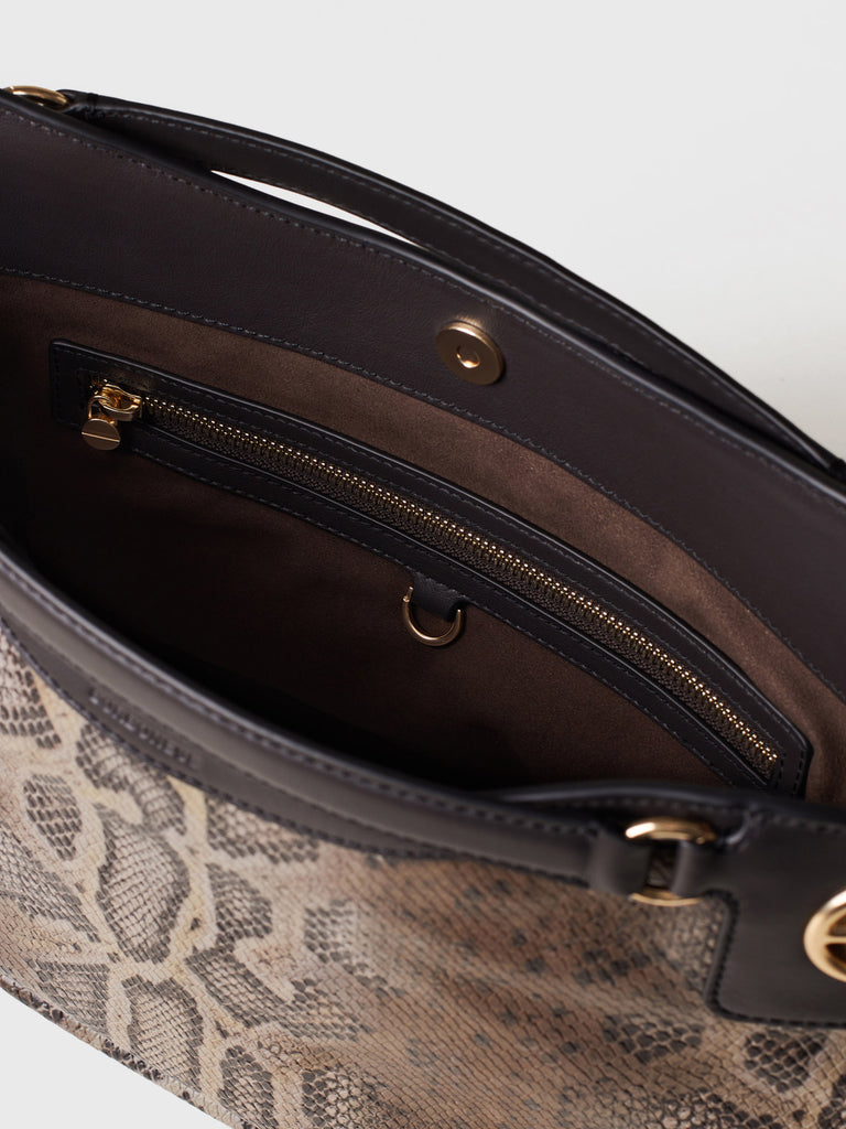 Borsa a mano in Pelle - LONDON BORSA HOBO MEDIUM - Borbonese