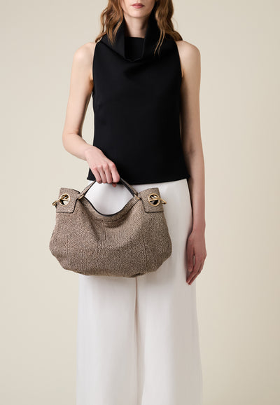 LONDON HOBO BAG MEDIUM - Hobo Bags - Borbonese