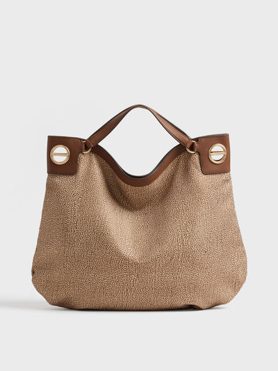 LONDON Large Hobo Bag - Appoggio Feed - Borbonese
