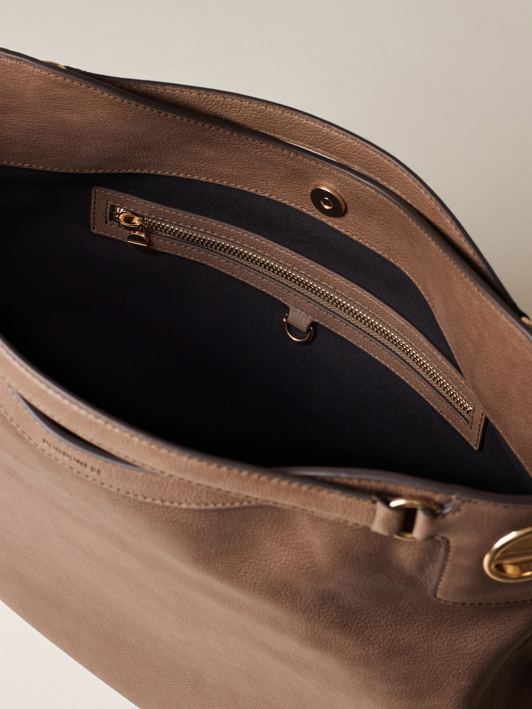 Borsa a spalla in Pelle - LONDON BORSA SHOPPING LARGE - Borbonese