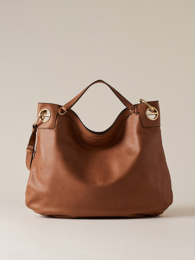 Borsa a spalla in Pelle - LONDON BORSA SHOPPING LARGE - Borbonese