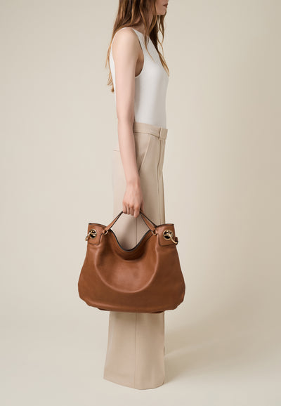 LONDON SHOPPING BAG LARGE - Hobo Bags - Borbonese