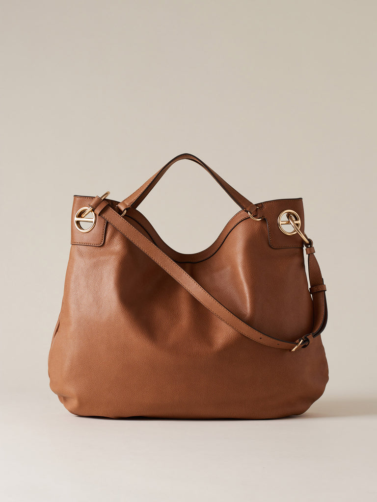 Borsa a spalla in Pelle - LONDON BORSA SHOPPING LARGE - Borbonese