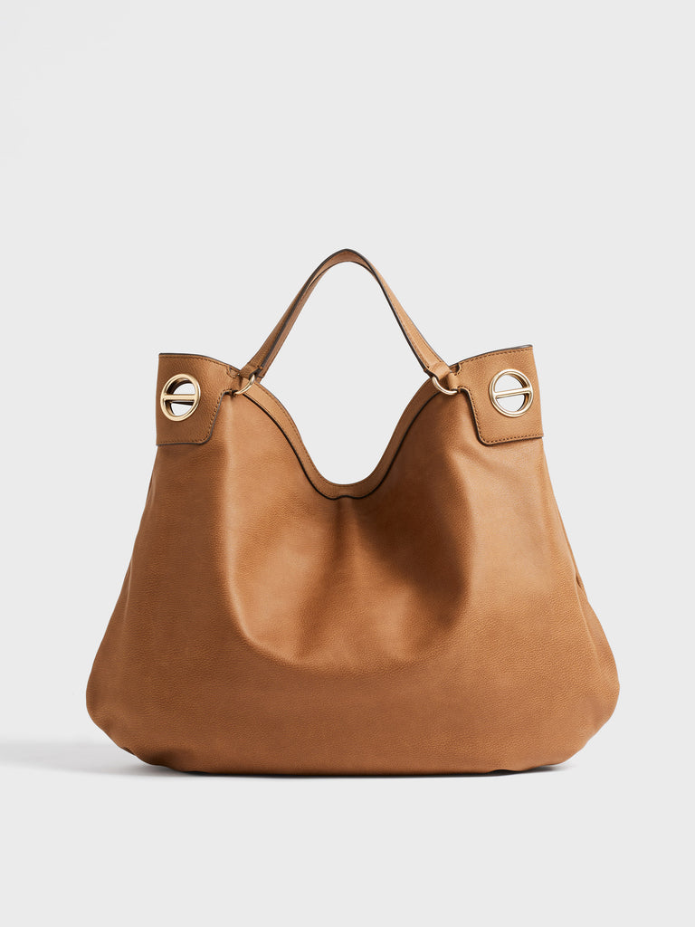 Borsa a spalla in pelle - LONDON BORSA HOBO LARGE - Borbonese