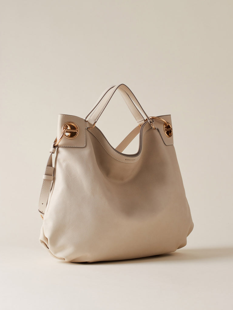 Borsa a spalla in Pelle - LONDON BORSA SHOPPING LARGE - Borbonese