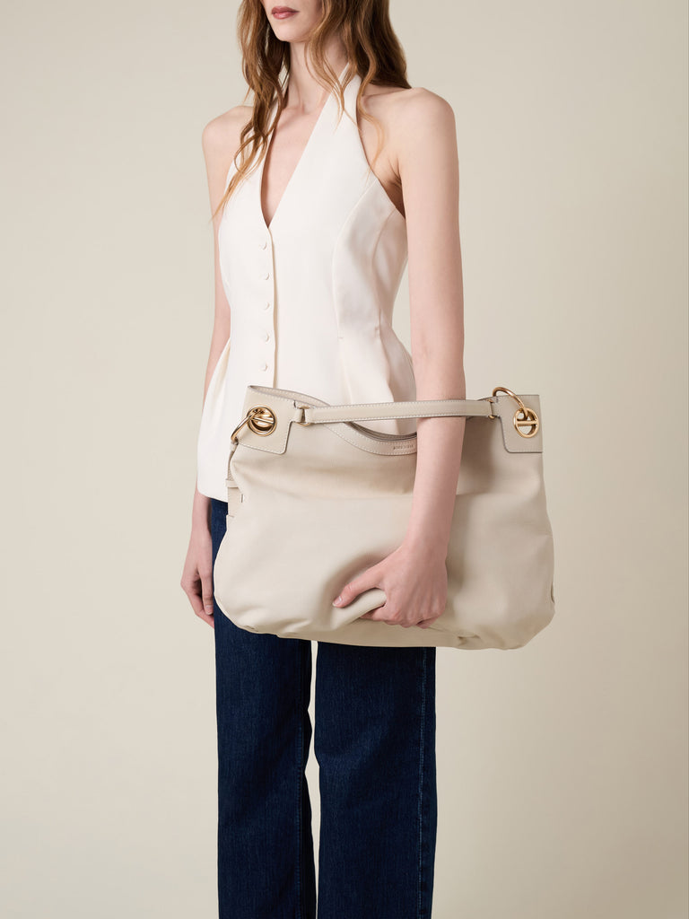 Borsa a spalla in Pelle - LONDON BORSA SHOPPING LARGE - Borbonese