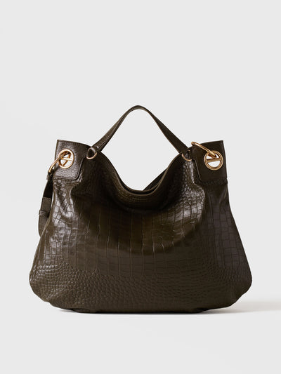 LONDON BORSA HOBO LARGE - London - Borbonese