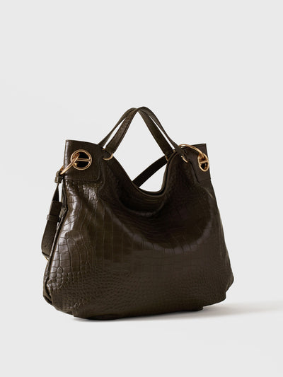 LONDON BORSA HOBO LARGE - Borbonese