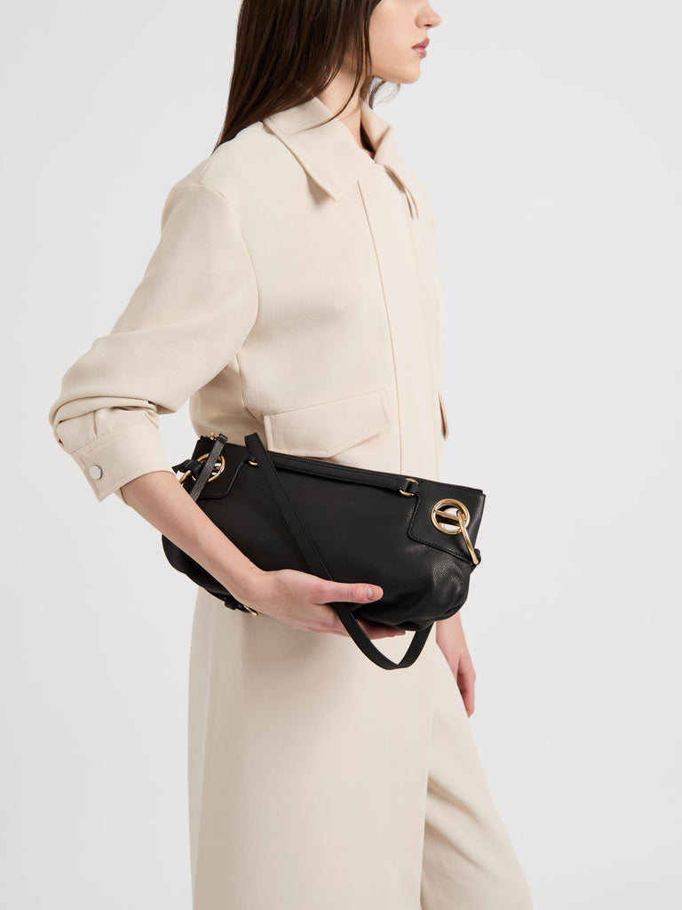 Borsa a tracolla in pelle - LONDON TRACOLLA SMALL - Borbonese